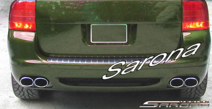 Custom Porsche Cayenne Rear Add-on  SUV/SAV/Crossover Rear Lip/Diffuser (2002 - 2007) - $590.00 (Part #PR-002-RA)
